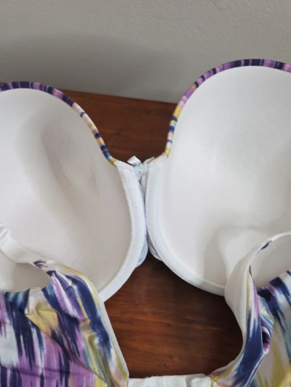 Torrid Curve Abstract Brushstroke Molded Bra
